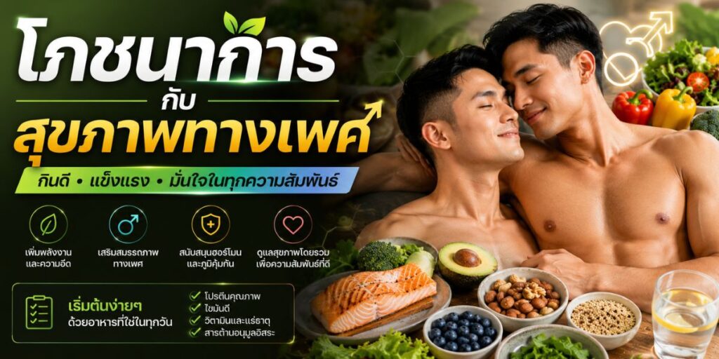โภชนาการเกย์ อาหารที่ช่วยเสริมภูมิคุ้มกันและสุขภาพโดยรวม