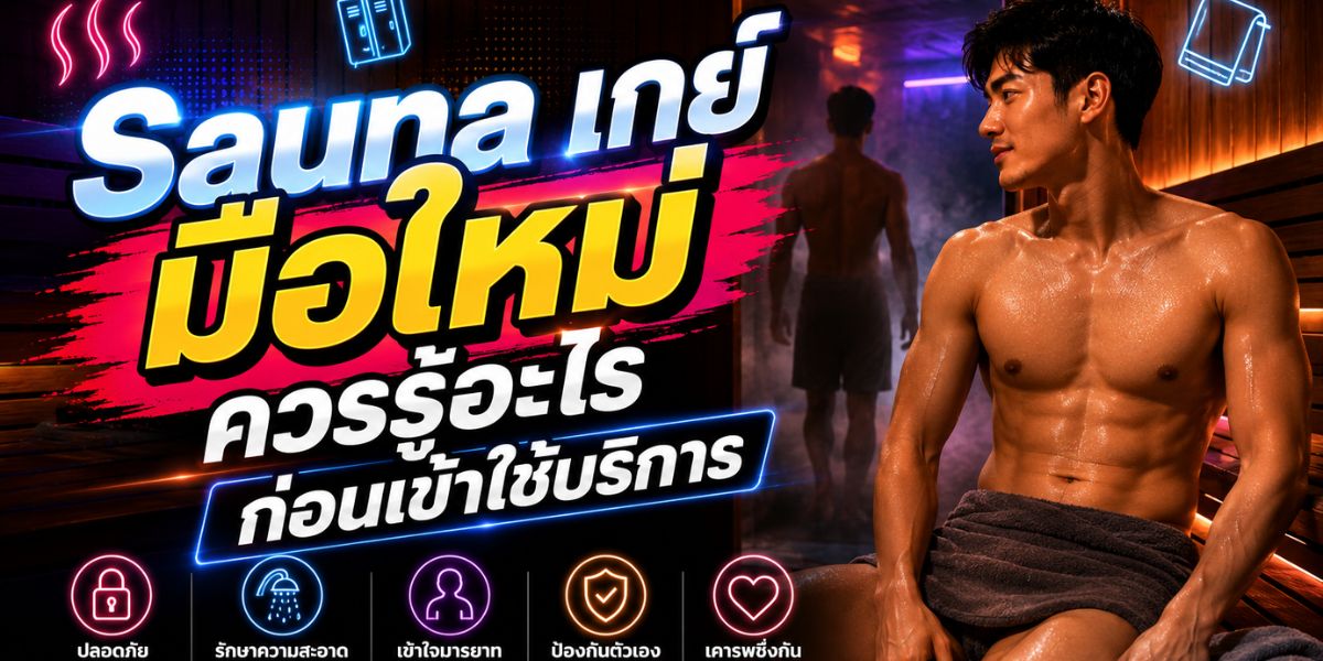 Sauna เกย์ มือใหม่ควรรู้อะไรก่อนเข้าใช้บริการ